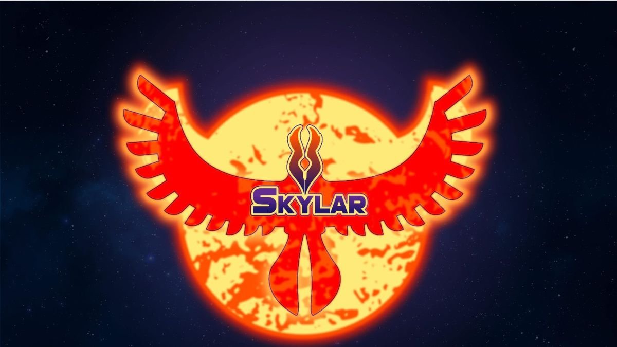 Skylar — Logo and YouTube cover for a Dota streamer